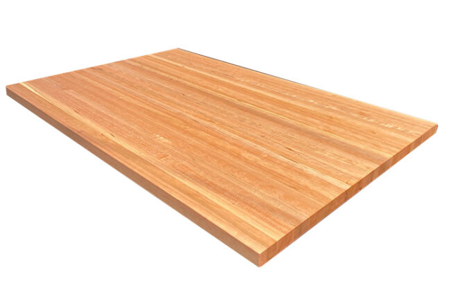 cherry butcher block counter/island